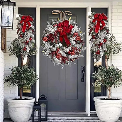 Skanto | The Cordless Prelit Red and White Christmas Decoration