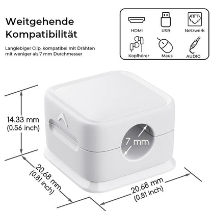 BowLift | Magnetic Cable Storage Organizer