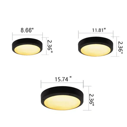 Frendorf | LunaShield LED Outdoor Ceiling Light | Weatherproof Design IP65 Rated