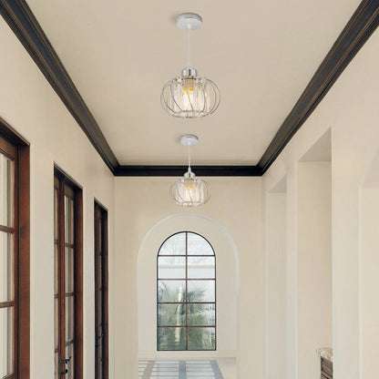BowLift | Pendant Light Black Glass Globe Ceiling Fixture