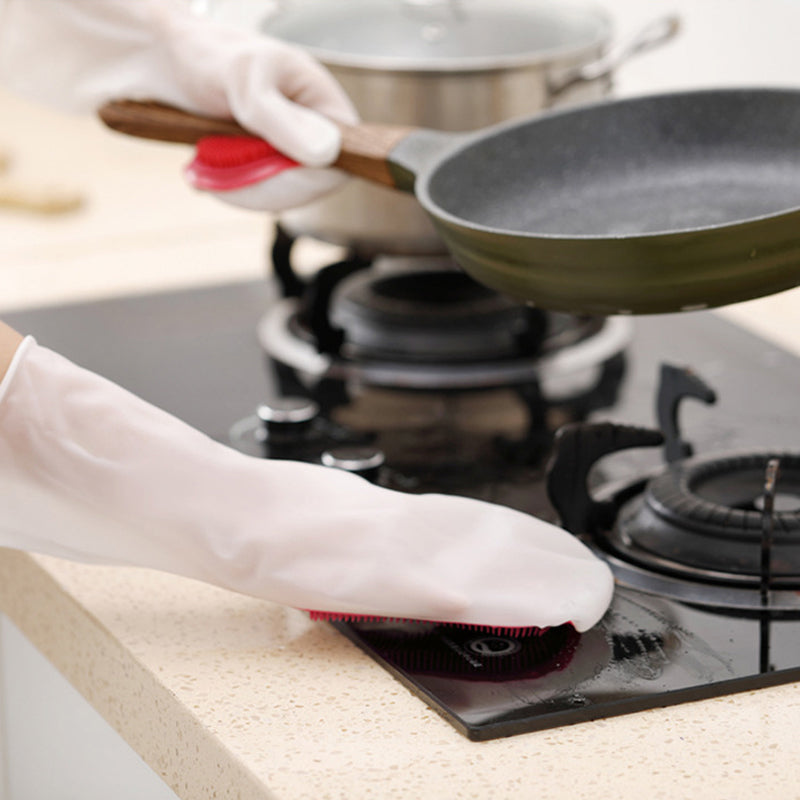 Silicon Dish Scrubber Gloves | Bowlift