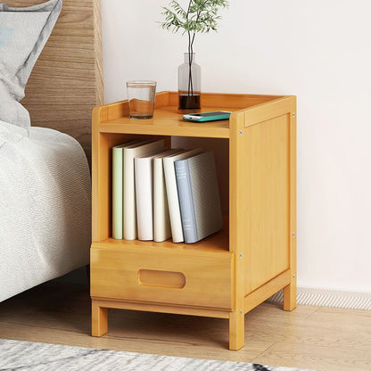 Sandsberg | BambooLux Nightstand | Minimalist Bamboo Design | 1-2 Drawers | Sustainable & Functional for the Bedroom