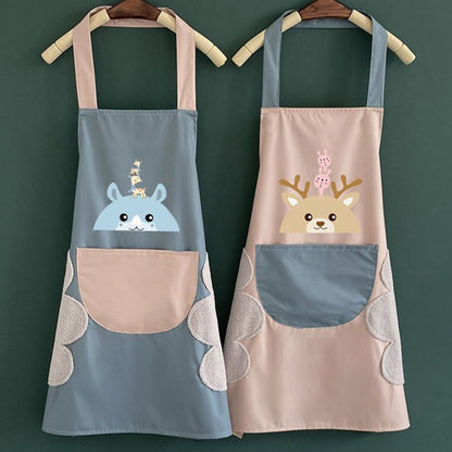 Cartoon Cute Little Deer Apron | Bowlift