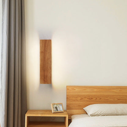 Skanto | OakBeam | Minimalist Solid Wood LED Wall Lamp