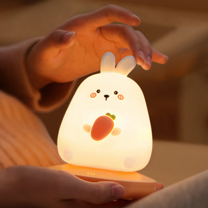 Frendorf | Animal LED Night Lamp | Cute Silicone Design | Integrated LED