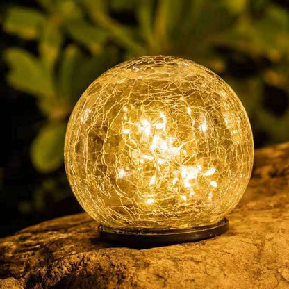 Solar Modern Minimalist Glass Floor Decoration LED Outdoor Landscape Light | Kalsten