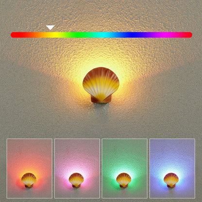 Outdoor Creative Shell Design Aluminum LED Waterproof Wall Sconce Lamp | Bowlift