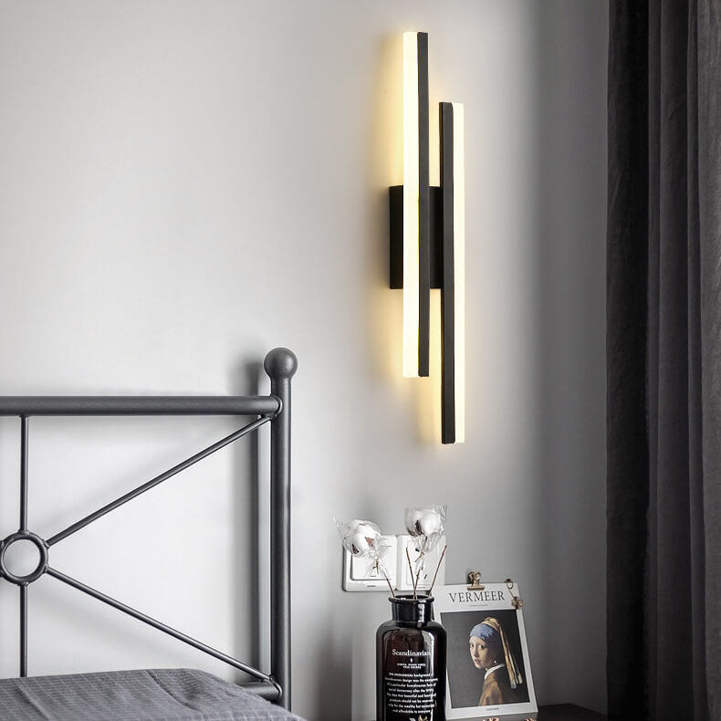 Skanto | LuxLine Modern LED Wall Lamp | Minimalist Design | Iron & Acrylic | Dimmable Light