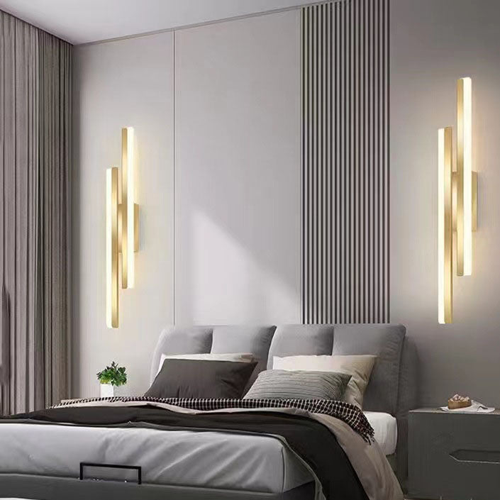 Skanto | LuxLine Modern LED Wall Lamp | Minimalist Design | Iron & Acrylic | Dimmable Light