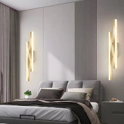 Skanto | LuxLine Modern LED Wall Lamp | Minimalist Design | Iron & Acrylic | Dimmable Light