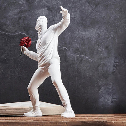 Skanto | Banksy Flower Rebel Ornament