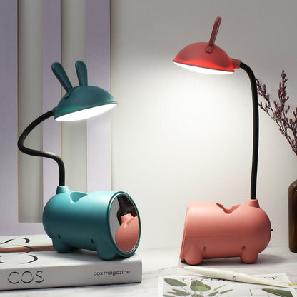 Skanto | BunnyGlow Creative LED Touch Lamp with Pen Holder | USB Charging | Desk Lamp | Kids Room Decor