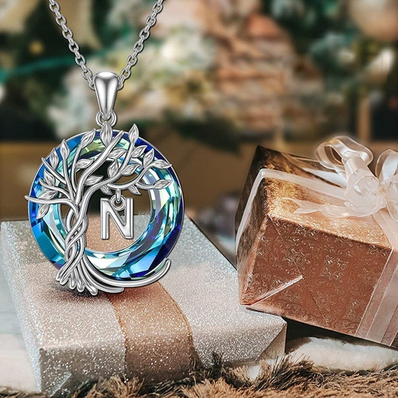 BowLift | Tree of Life Crystal Pendant Necklace