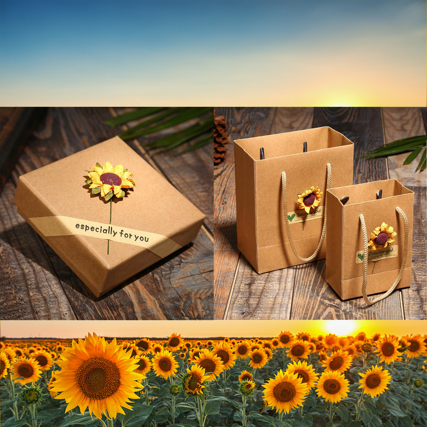 Skanto | "You Are My Sunshine" Sunflower Pendant (Double Engraved)