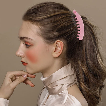 Large banana hair clips