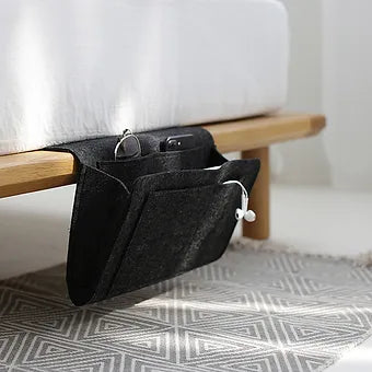 Storage bag for the bed