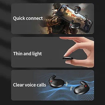 Skanto | Slim Ultra-Thin Bluetooth Earbuds