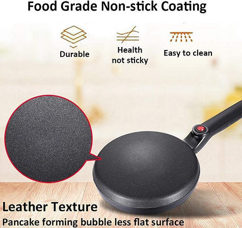Skanto | Electric Non-Stick Pancake and Crepe Maker