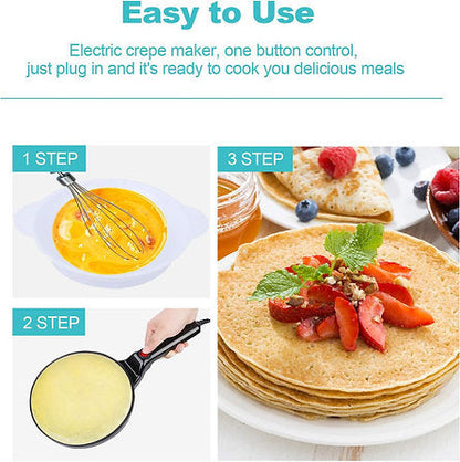 Skanto | Electric Non-Stick Pancake and Crepe Maker