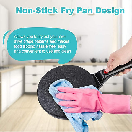 Skanto | Electric Non-Stick Pancake and Crepe Maker