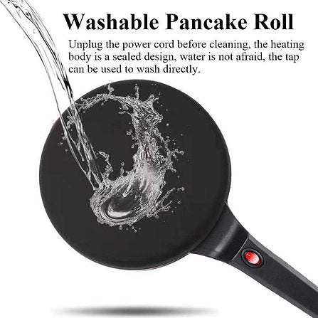 Skanto | Electric Non-Stick Pancake and Crepe Maker