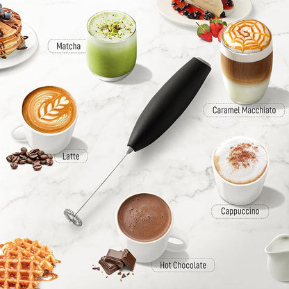 Skanto | Powerful Milk Frother with Stand