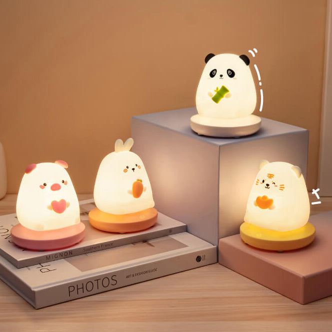 Frendorf | Animal LED Night Lamp | Cute Silicone Design | Integrated LED