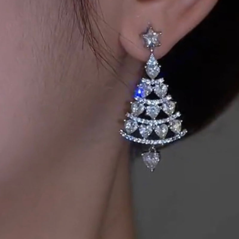 Skanto | Christmas Tree Stud Earrings