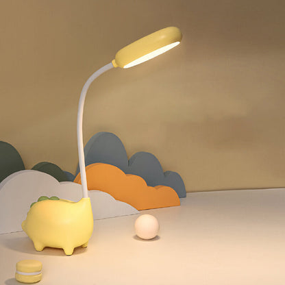 Rechargeable LED Desk Lamp with Cartoon Dinosaur Eye Care | Kalsten