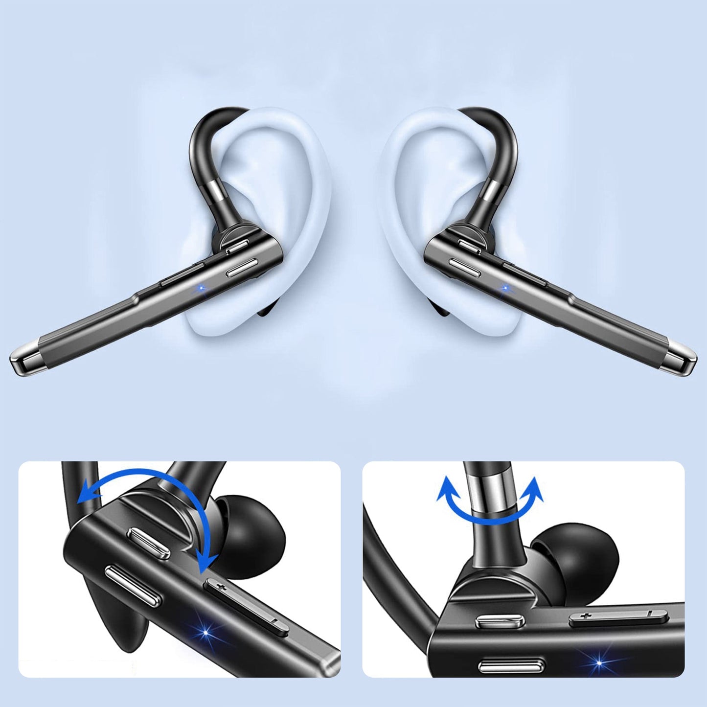 Dual Mic Noise Cancelling Headset – Superior noise cancellation Kalsten
