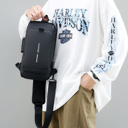 Men's Casual Multifunctional Anti-theft Chest Bag | Karnz