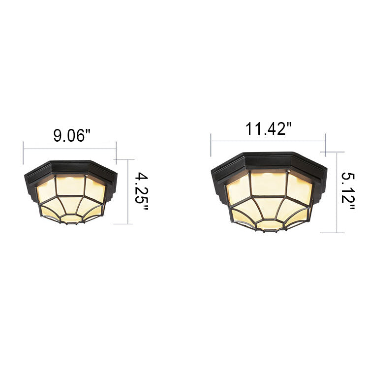 Frendorf | LunaShield LED Outdoor Ceiling Light | Weatherproof Design IP65 Rated