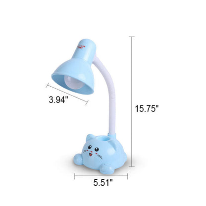 Skanto | Modern Cartoon Cat Student Eye Care LED Desk Lamp