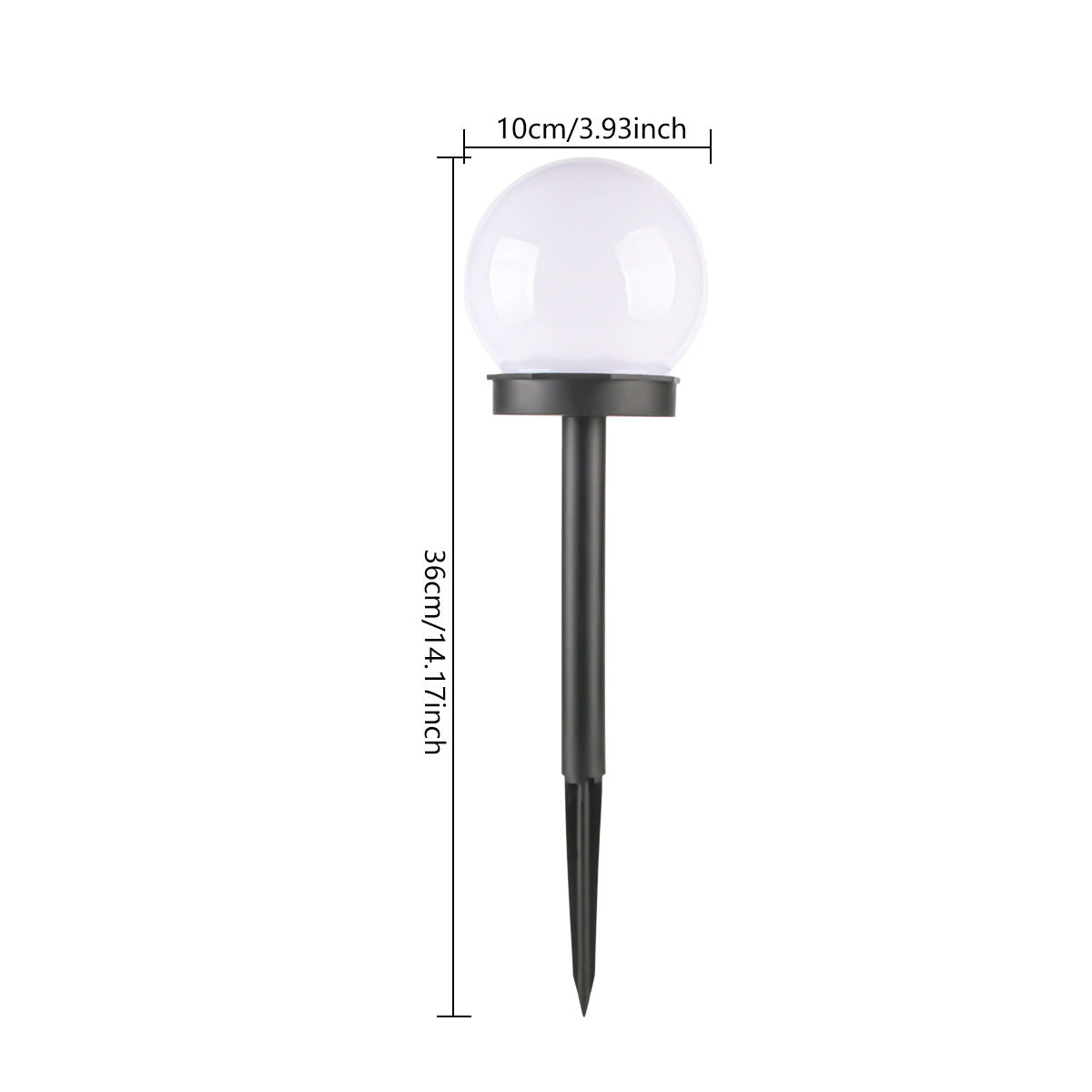 Modern Minimalist Waterproof Solar Sphere LED Landscape Light For Garden | Karnz