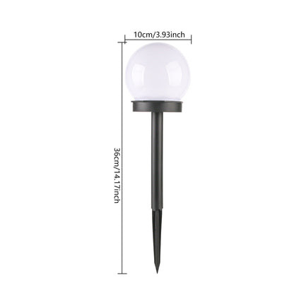Modern Minimalist Waterproof Solar Sphere LED Landscape Light For Garden | Karnz