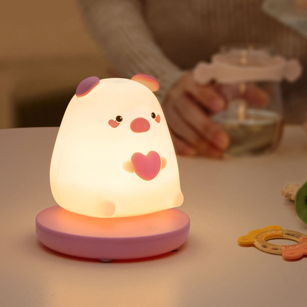 Frendorf | Animal LED Night Lamp | Cute Silicone Design | Integrated LED