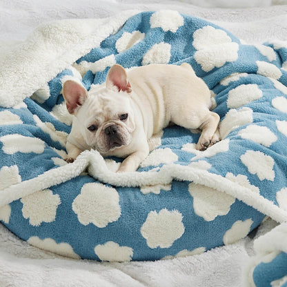 Skanto | Flocket Waterproof Multi-Functional Sherpa Dog Blanket