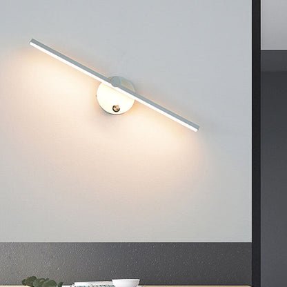 BowLift | Nordic Minimalist Aluminium Long Bar Switch LED Mirror Wall Light Lamp