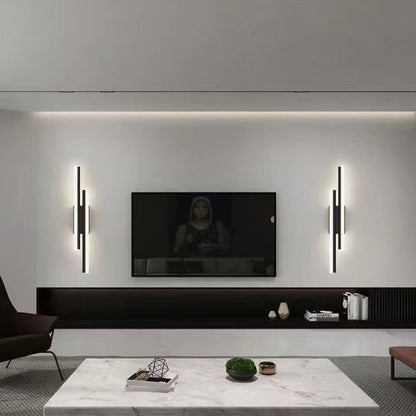 Skanto | LuxLine Modern LED Wall Lamp | Minimalist Design | Iron & Acrylic | Dimmable Light