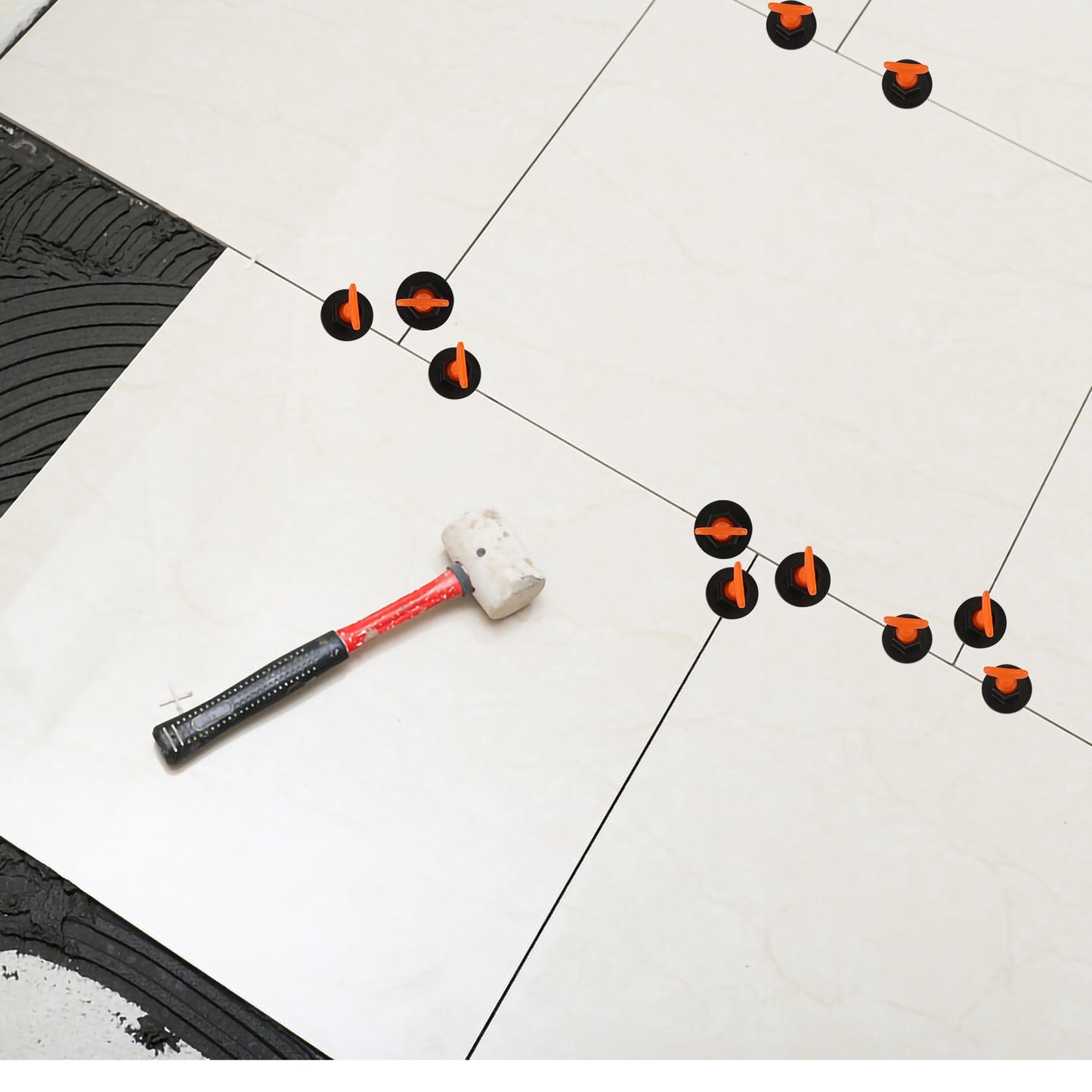 110/220 pieces tile leveler leveling system kits with 4PCS wrenches | Bowlift