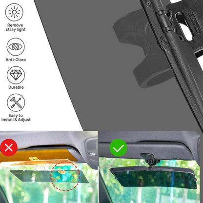 Brehn | Sun visor for the car with polarized glare protection