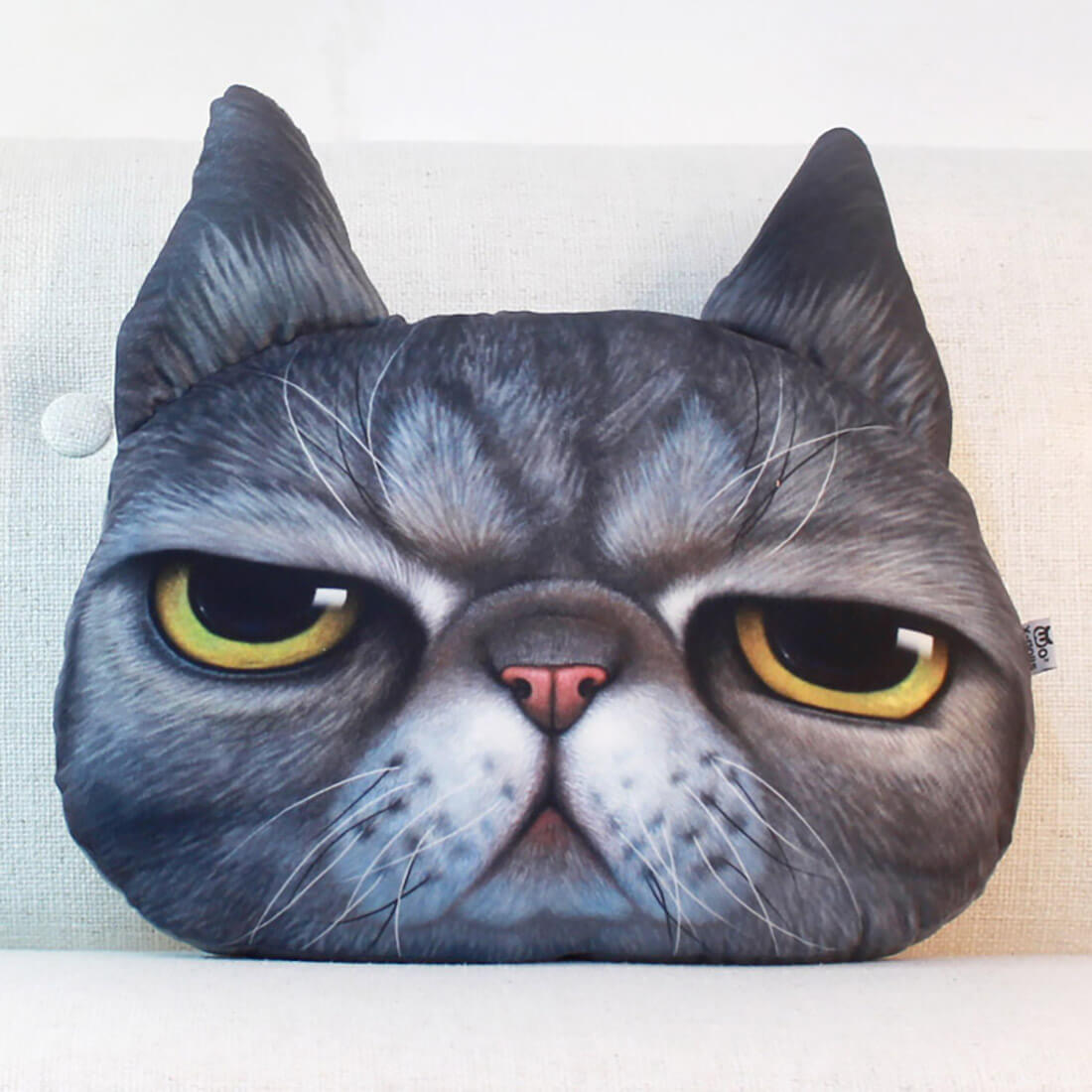 Skanto | Cat Face Pillow
