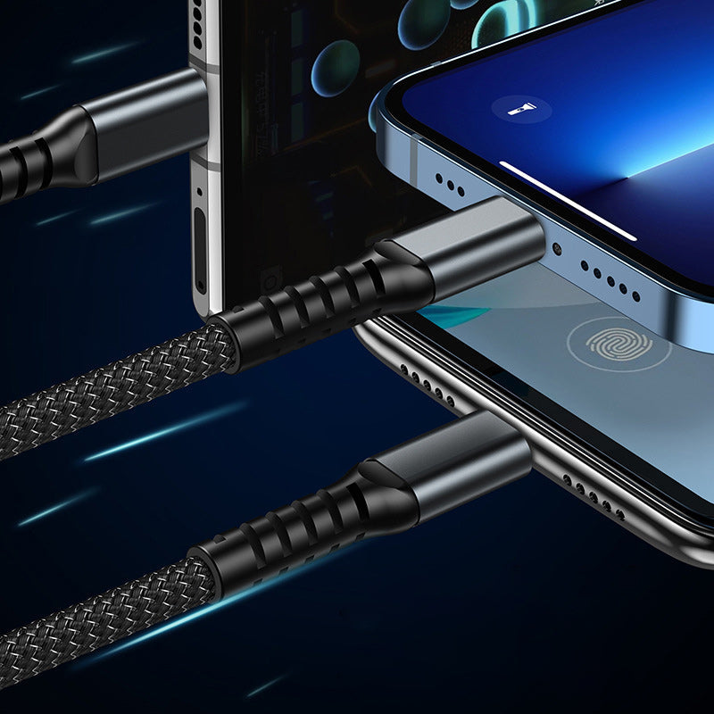 Super fast charging 3-in-1 data cable