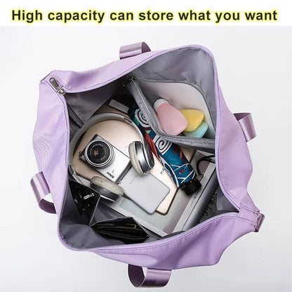 BowLift | High-capacity Double-layer Wet Separation Travelling Bag