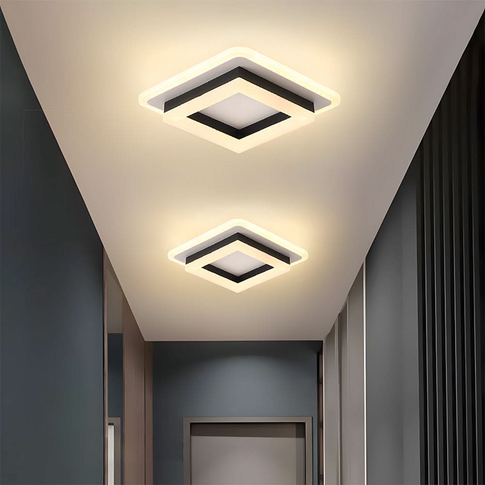 Skanto | Square LED Ceiling Lamp for Modern Interiors