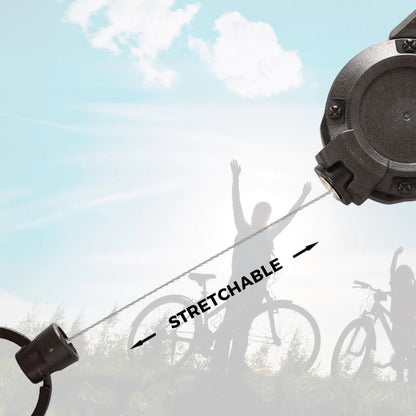 Skanto | Skanto Outdoor Automatic Retractable Wire Luya Tactical Keychain with Anti-theft