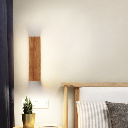 Skanto | OakBeam | Minimalist Solid Wood LED Wall Lamp