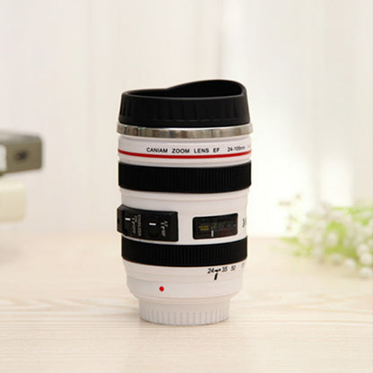 Camera Lens Inspired Insulated Mug Coffee Cup | Skanto