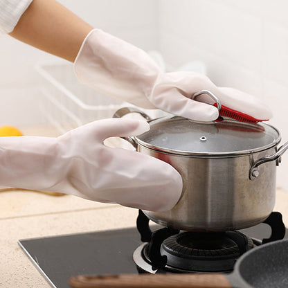 Silicon Dish Scrubber Gloves | Bowlift