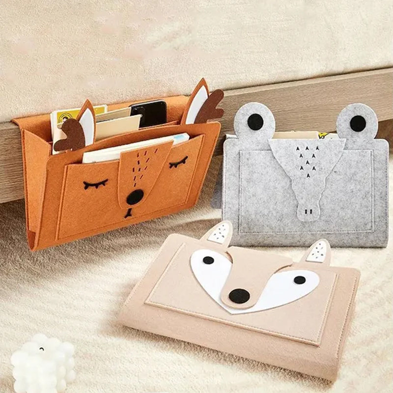 Hanging bag for bedside storage | Karnz